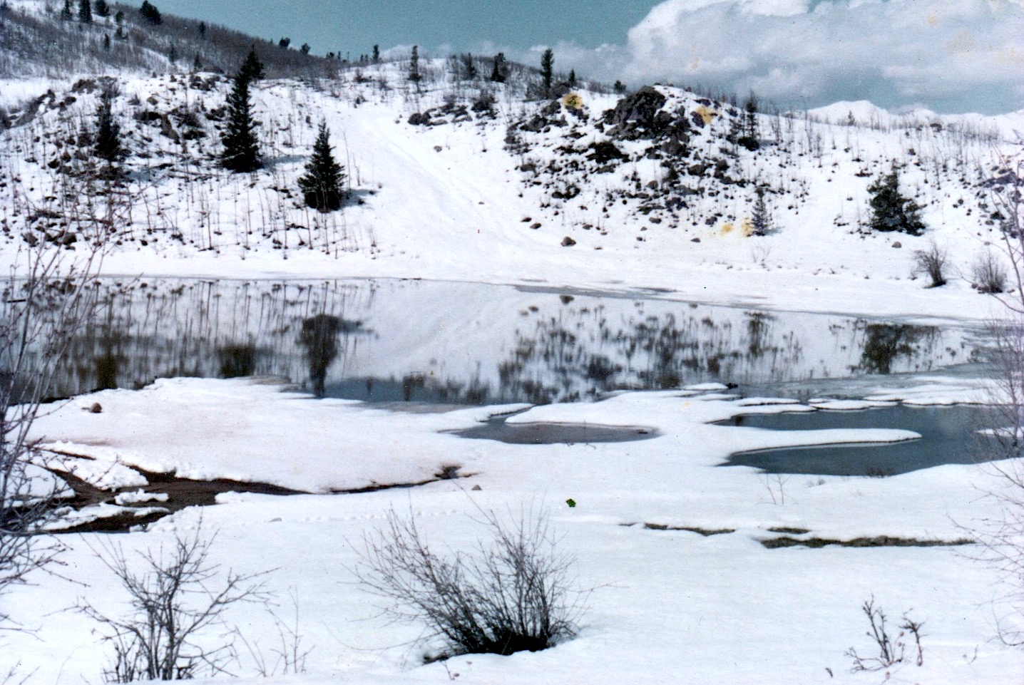 Pisgah Lake Elevation 9,640